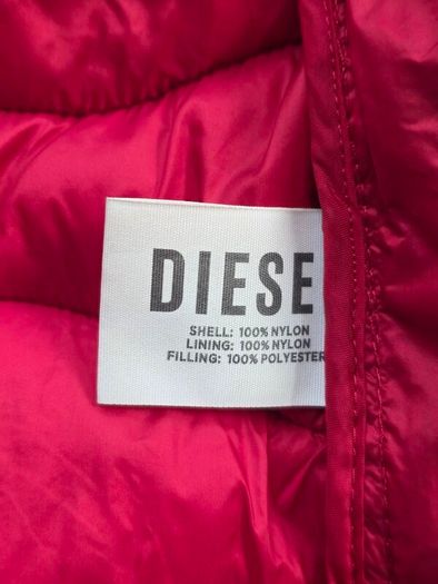 Diesel Wave Quilted Jacket Mens Medium