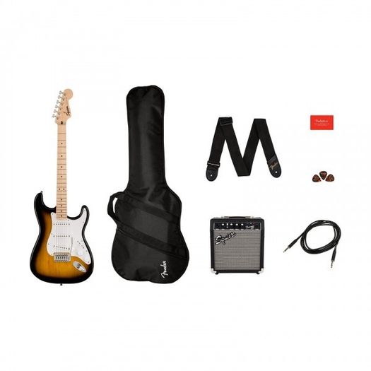 Squier Sonic Stratocaster + Frontman Amp