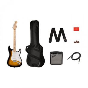 Squier Sonic Stratocaster + Frontman Amp
