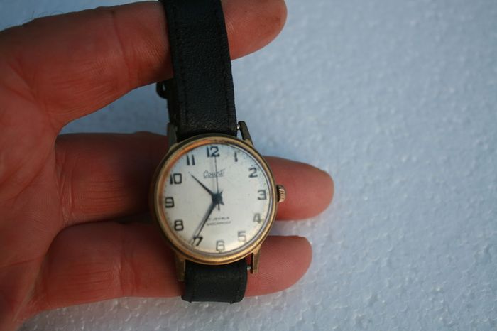 Vintage Men's wind-up watch, works but a bit too fast