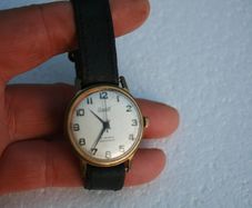 Vintage Men's wind-up watch, works but a bit too fast