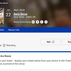 2 Beta Band Tickets