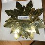 Temu 6pcs Gold Festive Hanging Snowflake Decorations Image 6