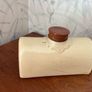 Pair of Vintage Stoneware Hot Water Bottles / Bed Warmers Image 3