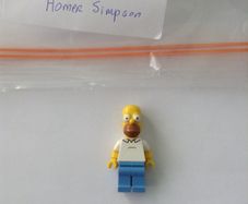 Lego Simpsons  set 71005 Homer minifigures