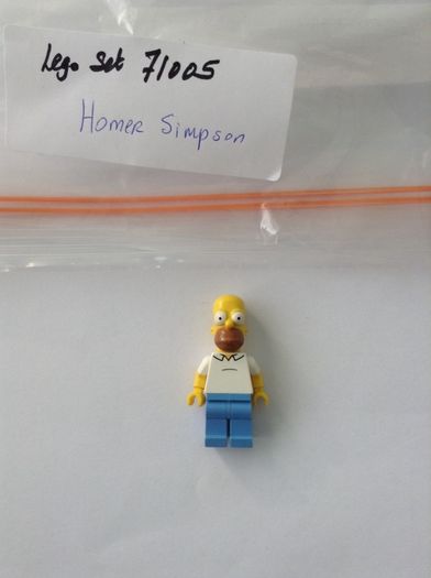 Lego Simpsons  set 71005 Homer minifigures