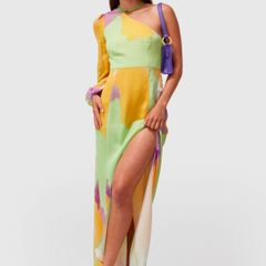 The Wolf Gang Multicoloured Tie Dye Maxi Dress