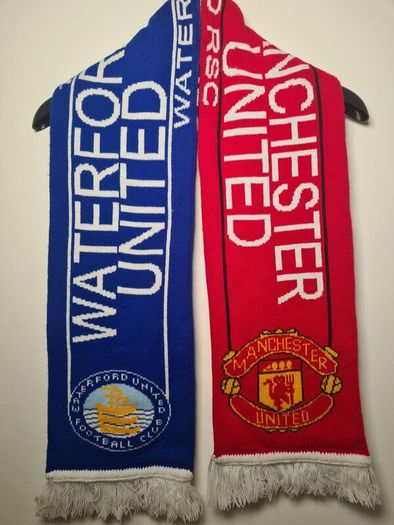 Waterford United V Manchester United Football Scarf 2013