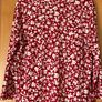 Ladies Red Patterned Top by Hobbs Image 6