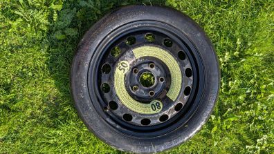 Spare Wheel T125/70 R16 + Jack & Tool Kit