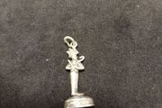 Vintage 900 silver pharaoh-shaped pendant