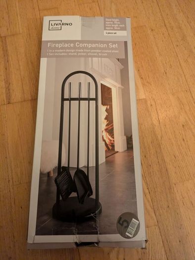 Livarno Fireplace Companion Set