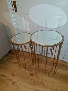 Set of matching side tables