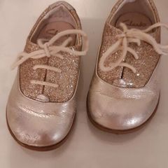 Girls Shoes - "Clarks" Size 4.5 (baby)