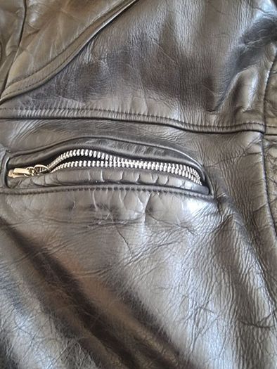 Helstons  Vintage  Motorcycle Jacket Large