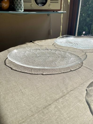 Selection of Vintage Glass Serving Plates, from euro 10, Arcoroc, Pasabahce