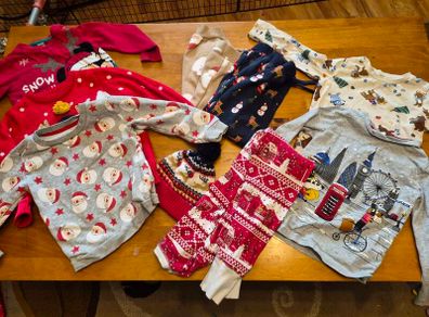 Boys christmas clothes bundle age 2-3