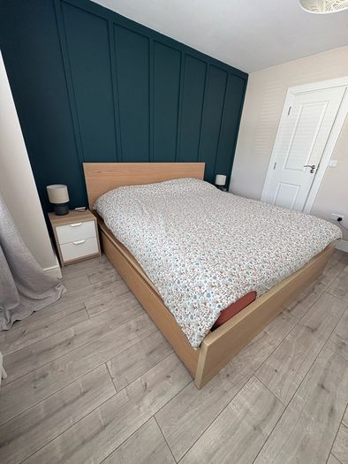 Bedroom set (bed + bedside tables + chest of drawers)
