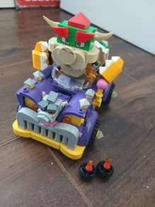 Lego bowser and car