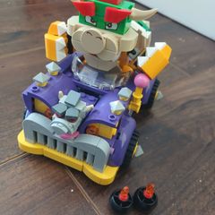 Lego bowser and car