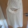Zara cream dobby top uk10 Image 5