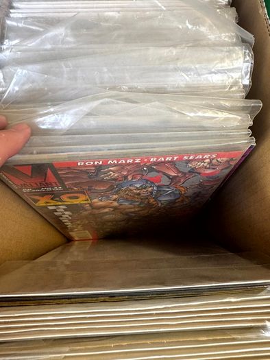 Valiant Long Comic Box w 270 comics for Sale