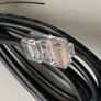 Console Adapter/ Extension Cable, RJ-45 to DB9, Male to Female | Black Image 5