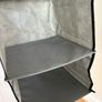 Grey Clothes storage / organizer 30x30x110cm Image 2