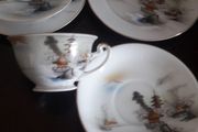 oriental handpainted trios