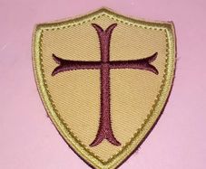 Crusader Velcro Shoulder Patch