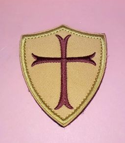 Crusader Velcro Shoulder Patch