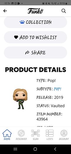 Funko Captain Marvel