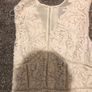 cream dress Image 2