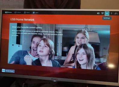 Selling Sony Bravia (Smart TV 32inch) KDL - 32W706B with stand and remote.