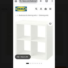 IKEA kallax storage shelves
