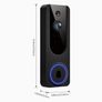 Smart Video Doorbell Dual Camera, 1296P Wireless Indoor/Outdoor Surveillance Cam, Live View, Included Doorbell Receiver, AI Human Detection, 2-Way Audio, Night Vision, 2.4G Wifi, Cloud Storage Image 3