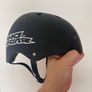 Wooden Cruiser Skateboard Adult with helmet Image 3