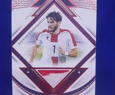 2025 Futera Unique "Dynamo" Khvicha Kvaratskhelia Serial Numbered 02/05