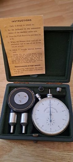 Jaquet's Indicator Vintage Swiss Analogue Tachometer