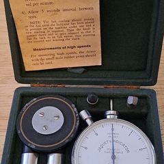 Jaquet's Indicator Vintage Swiss Analogue Tachometer