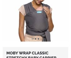 Moby baby carrier wrap