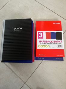 A4 hard back books