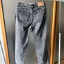 H&M Grey Straight Fit Jeans - Size 34 Image 3