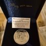 Rare Irish Presidential Centenarian Silver Medallions 2010 & 2011 with Official Letter Image 2