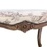 A Victorian mahogany upholstered stool Image 4