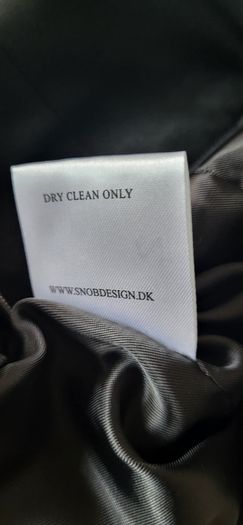 S'NOB San Noblesse Black Double Back pockets skirt with side pockets Sz L ( Fit 12-14 UK) Bnwot- Rrp 89 (New)