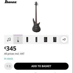 Ibanez Bass Guitar