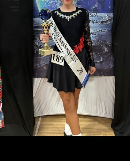 Irish dancing black dress