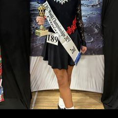 Irish dancing black dress