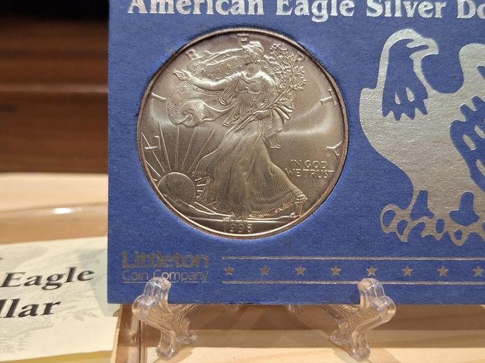 1996 American Eagle Silver Dollar Coin